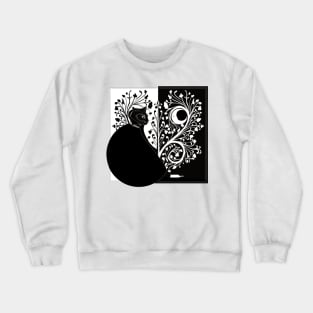 Cat and Mouse, Beardsley tribute Crewneck Sweatshirt